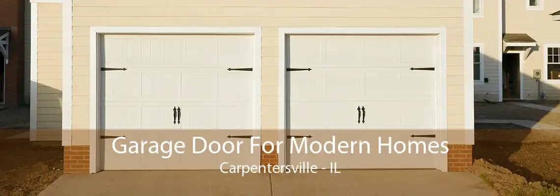 Garage Door For Modern Homes Carpentersville - IL