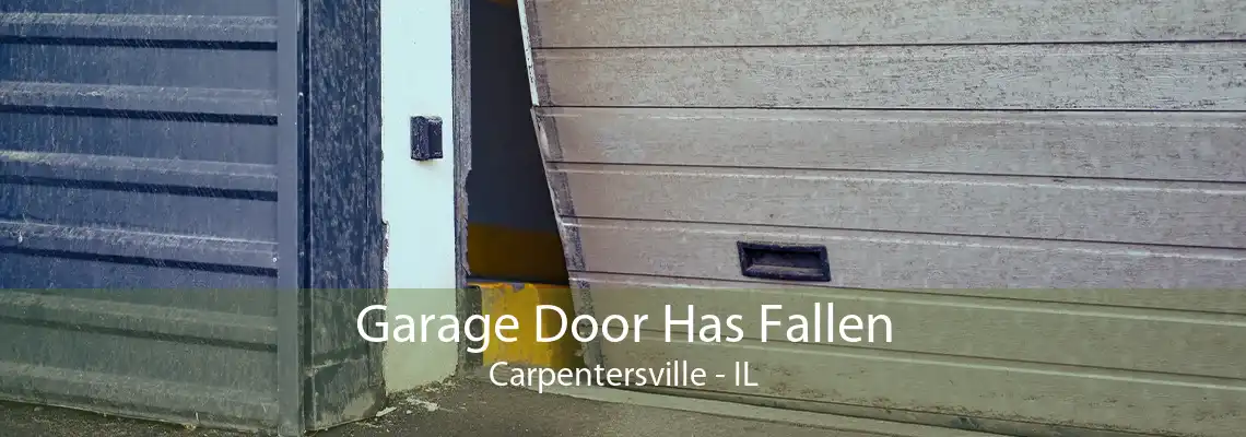 Garage Door Has Fallen Carpentersville - IL