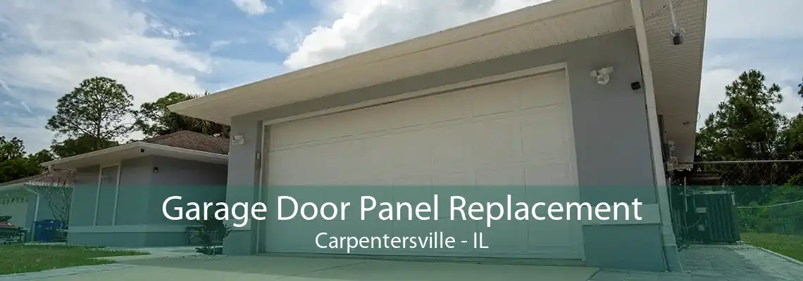 Garage Door Panel Replacement Carpentersville - IL