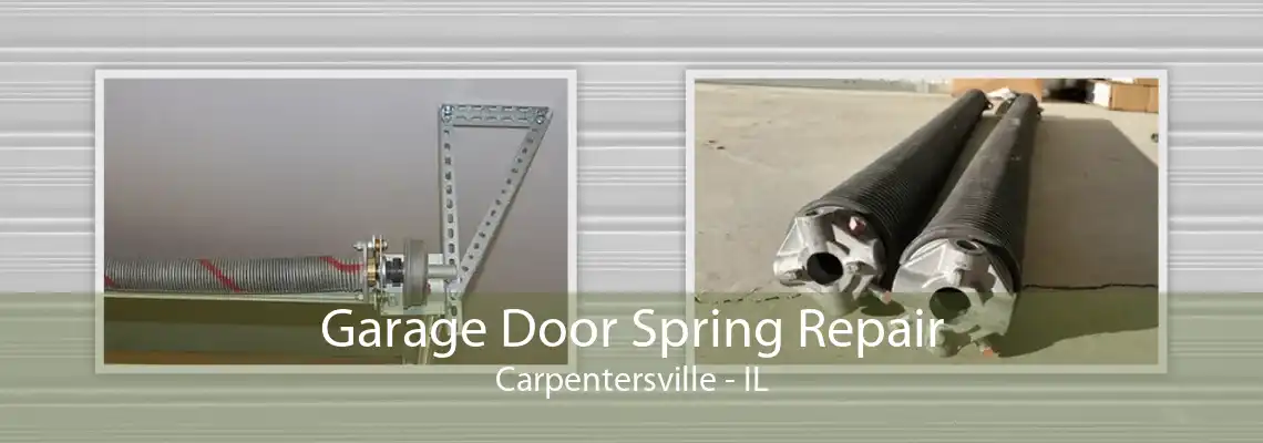 Garage Door Spring Repair Carpentersville - IL