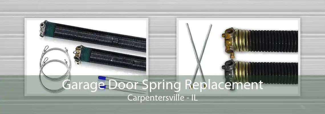 Garage Door Spring Replacement Carpentersville - IL