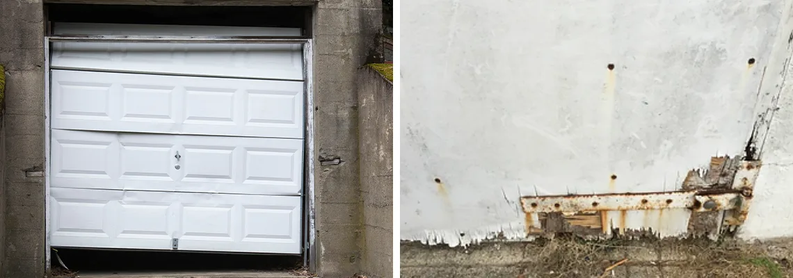 Rotten Commercial Garage Door Repair in Carpentersville, IL